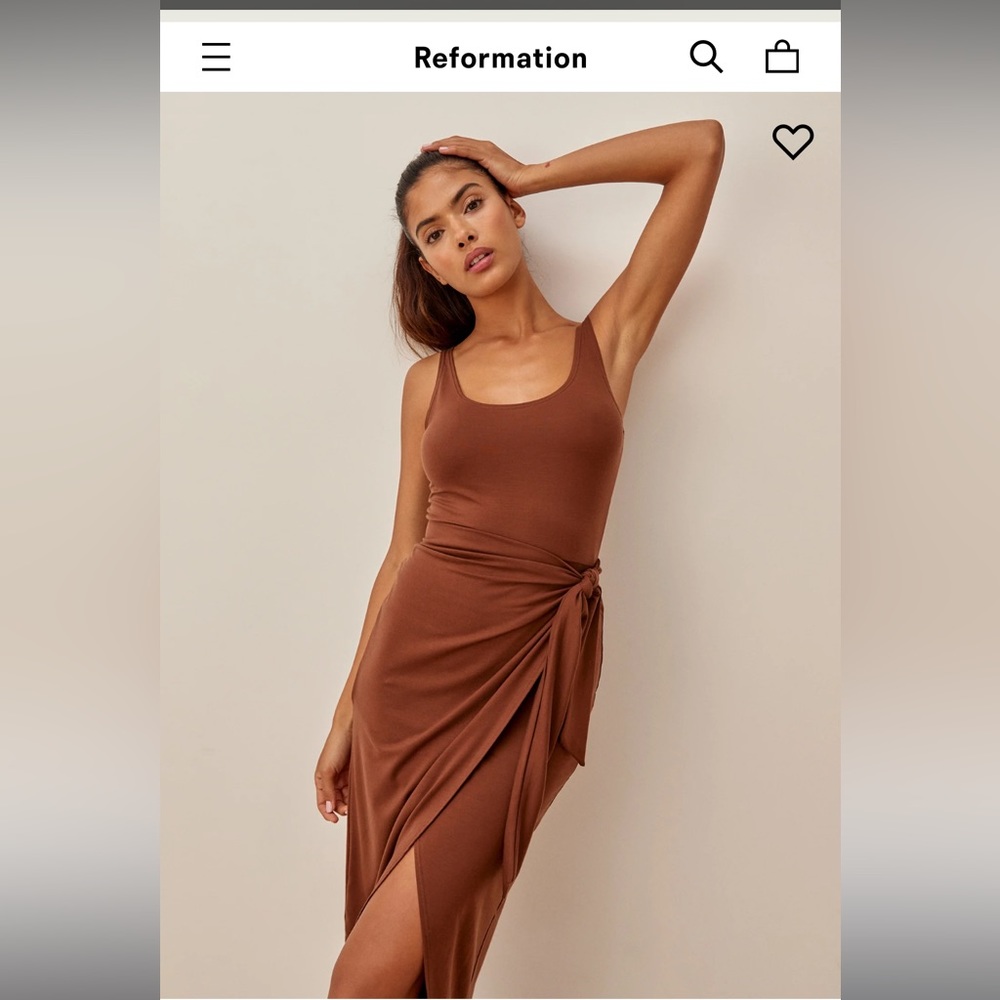 Reformation Kalia Knit Dress